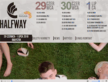 Tablet Screenshot of halfwayfestival.com